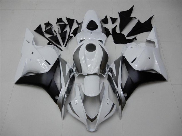 Carénage CBR 600 RR 2009-2012 - Blanc Argent Noir