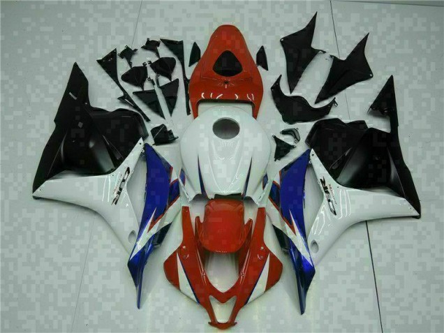 Carénage CBR 600 RR 2009-2012 - Blanc Rouge Noir Bleu Carénage CBR 600 RR 2009-2012 - Blanc Rouge Noir Bleu