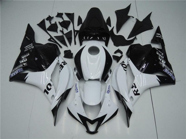 Carénages CBR 600 RR 2009-2012 - Blanc Noir Carénages CBR 600 RR 2009-2012 - Blanc Noir