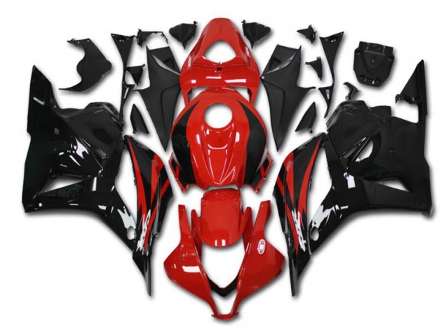 Kit Carénages CBR 600 RR 2009-2012 - Rouge Noir Kit Carénages CBR 600 RR 2009-2012 - Rouge Noir