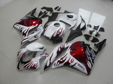 Acheter Carénage CBR 600 RR 2009-2012 - Rouge Noir Flamme