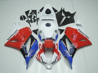 Acheter Carénage CBR 600 RR 2009-2012 - Blanc Motul Rouge Bleu