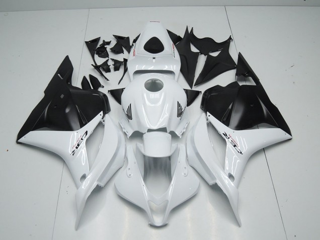 Carénage CBR 600 RR 2009-2012 - Blanc Noir Mat Carénage CBR 600 RR 2009-2012 - Blanc Noir Mat