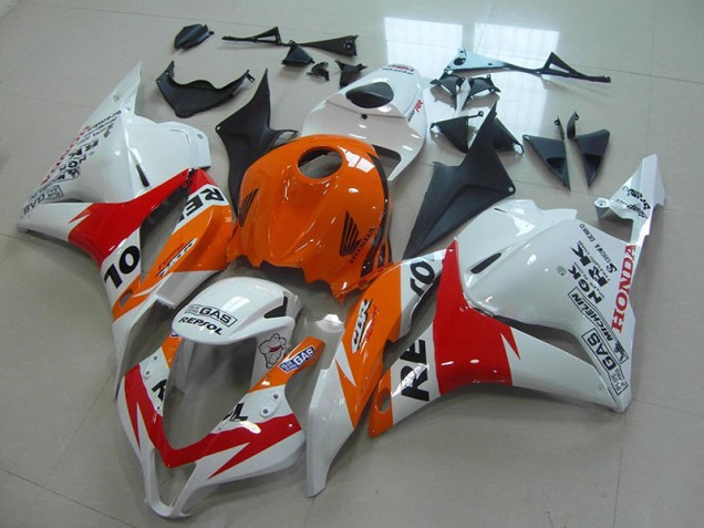 Carénage CBR 600 RR 2009-2012 - Blanc Nouveau Repsol Carénage CBR 600 RR 2009-2012 - Blanc Nouveau Repsol