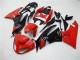 Carénage ZX6R 2009-2012 - Rouge Noir Carénage ZX6R 2009-2012 - Rouge Noir