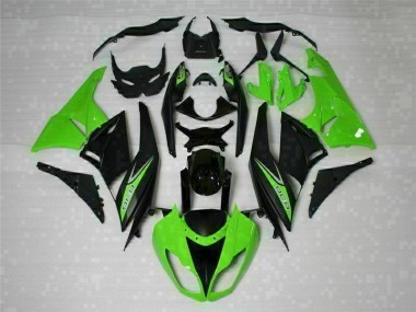 Acheter Carénage ZX6R 2009-2012 - Noir Vert 636