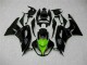 Kit Carénages Complet ZX6R 2009-2012 - Noir Vert Kit Carénages Complet ZX6R 2009-2012 - Noir Vert