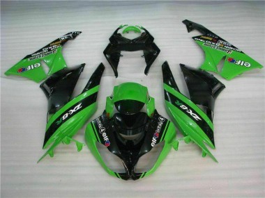 Acheter Kit Carénages ZX6R 2009-2012 - Noir Vert