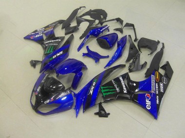Acheter Carénage ZX6R 2009-2012 - Bleu Monster