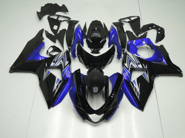 Carénage GSXR 1000 K9 2009-2016 - Bleu et Noir