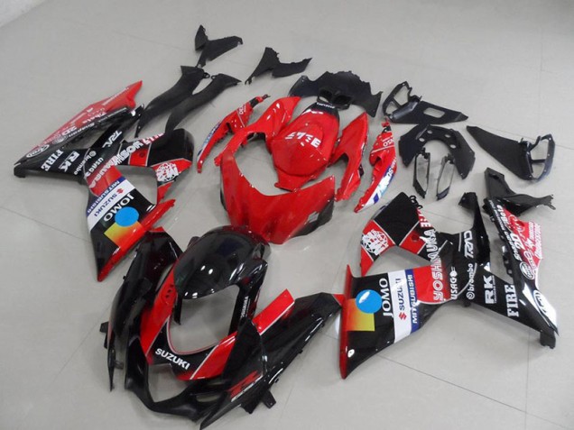 Carénage GSXR 1000 K9 2009-2016 - Rouge Jomo Carénage GSXR 1000 K9 2009-2016 - Rouge Jomo