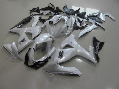 Acheter Carénage GSXR 1000 K9 2009-2016 - Blanc Nacré et Noir
