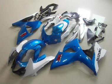 Acheter Carénages GSXR 1000 K9 2009-2016 - Blanc Bleu