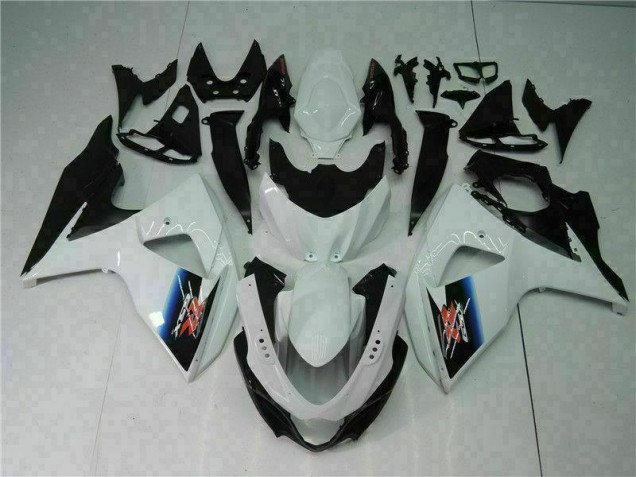 Carrosserie GSXR 1000 K9 2009-2016 - Blanc Noir Carrosserie GSXR 1000 K9 2009-2016 - Blanc Noir