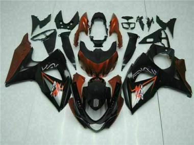 Acheter Carénages GSXR 1000 K9 2009-2016 - Brun Noir
