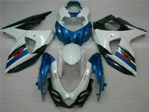 Carénage ABS GSXR 1000 K9 2009-2016 - Bleu Blanc Carénage ABS GSXR 1000 K9 2009-2016 - Bleu Blanc