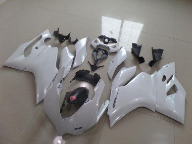 Acheter Carénage Ducati 1199 2011-2014 - Blanc Nacré