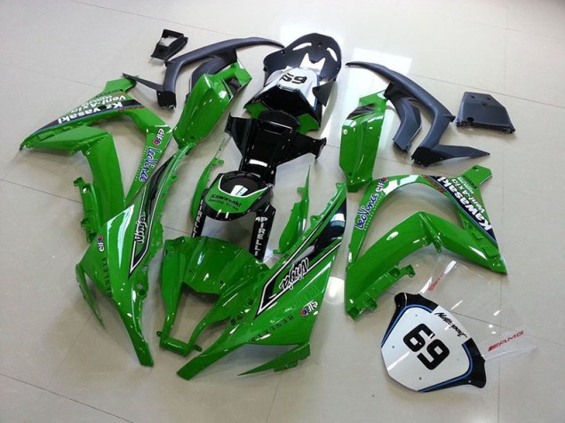 Carénage ZX10R 2011-2015 - Vert Carénage ZX10R 2011-2015 - Vert