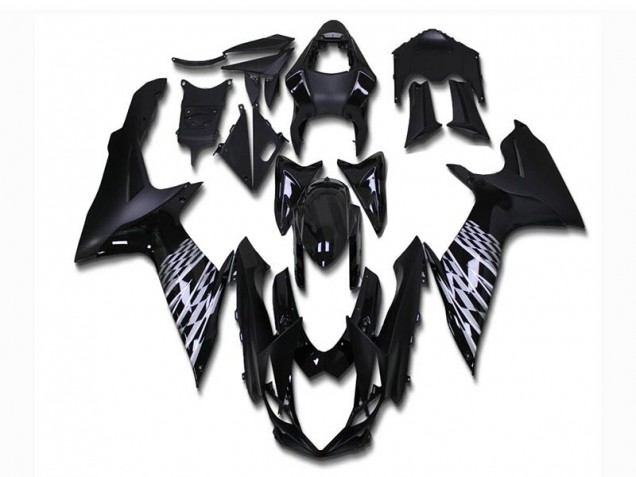 Carénage GSXR 600 / 750 K11 2011-2024 - Noir Mat