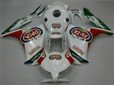 Acheter Carénages CBR 1000 RR 2012-2016 - Rouge Blanc PATA