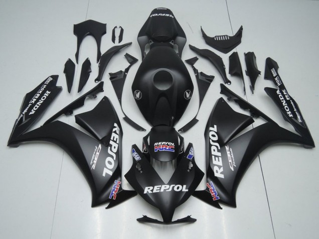 Carénages CBR 1000 RR 2012-2016 - Noir Mat Repsol Carénages CBR 1000 RR 2012-2016 - Noir Mat Repsol