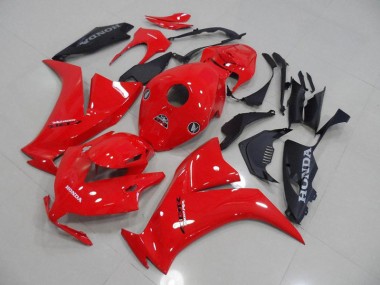 Acheter Carénage CBR 1000 RR 2012-2016 - Rouge et Noir Mat