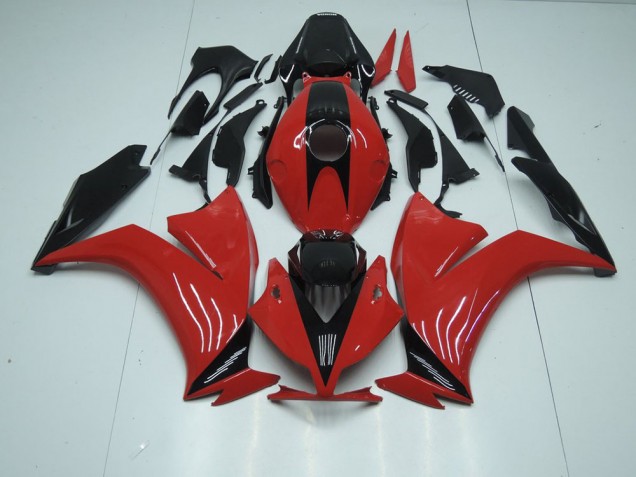 Carénage CBR 1000 RR 2012-2016 - Rouge Noir avec No Décalque Carénage CBR 1000 RR 2012-2016 - Rouge Noir avec No Décalque