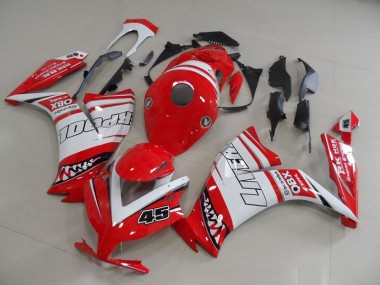 Acheter Carénage CBR 1000 RR 2012-2016 - Rouge Liverpool 45