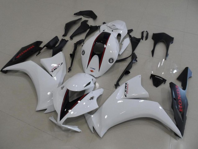 Carénage CBR 1000 RR 2012-2016 - Blanc et Noir Mat Style OEM Carénage CBR 1000 RR 2012-2016 - Blanc et Noir Mat Style OEM