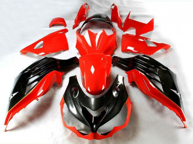 Carénage ZX14R ZZR 1400 2012-2021 - Rouge Carénage ZX14R ZZR 1400 2012-2021 - Rouge