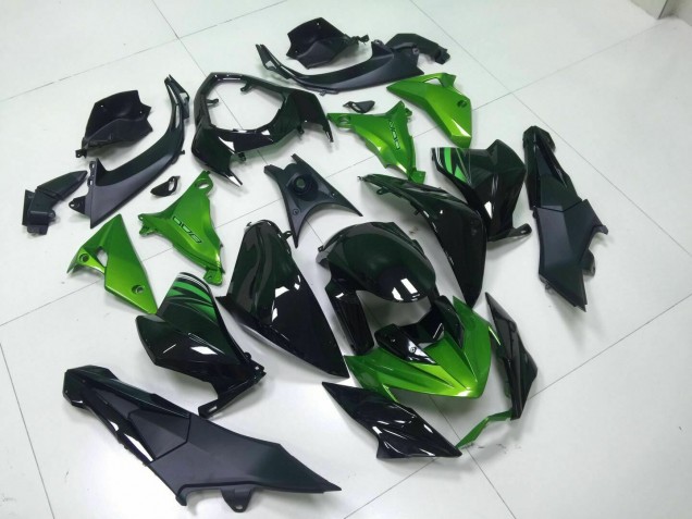 Carénage Z800 2013-2016 - Vert Noir Carénage Z800 2013-2016 - Vert Noir