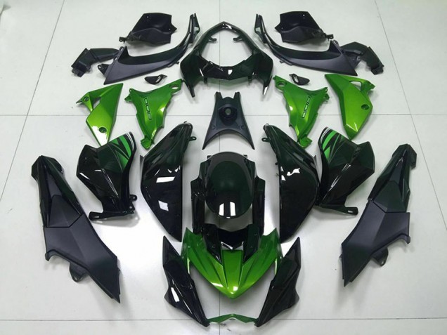 Carénage Z800 2013-2016 - Vert Noir Carénage Z800 2013-2016 - Vert Noir