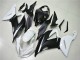 Carénages ZX6R 2013-2018 - Blanc Noir Carénages ZX6R 2013-2018 - Blanc Noir
