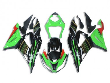 Acheter Carénages ZX6R 2013-2018 - Vert Noir