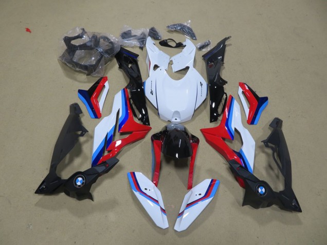 Carénage S1000R 2017-2018 - Blanc Bleu Rouge Noir Carénage S1000R 2017-2018 - Blanc Bleu Rouge Noir