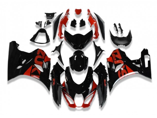 Carénage GSXR 1000 2017-2023 - Noir Rouge Carénage GSXR 1000 2017-2023 - Noir Rouge